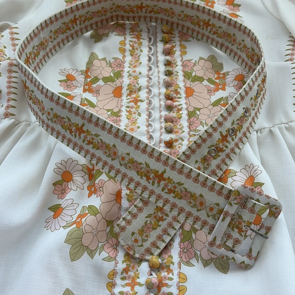 Floral Long Sleeve Dress - Picture 11 of 14